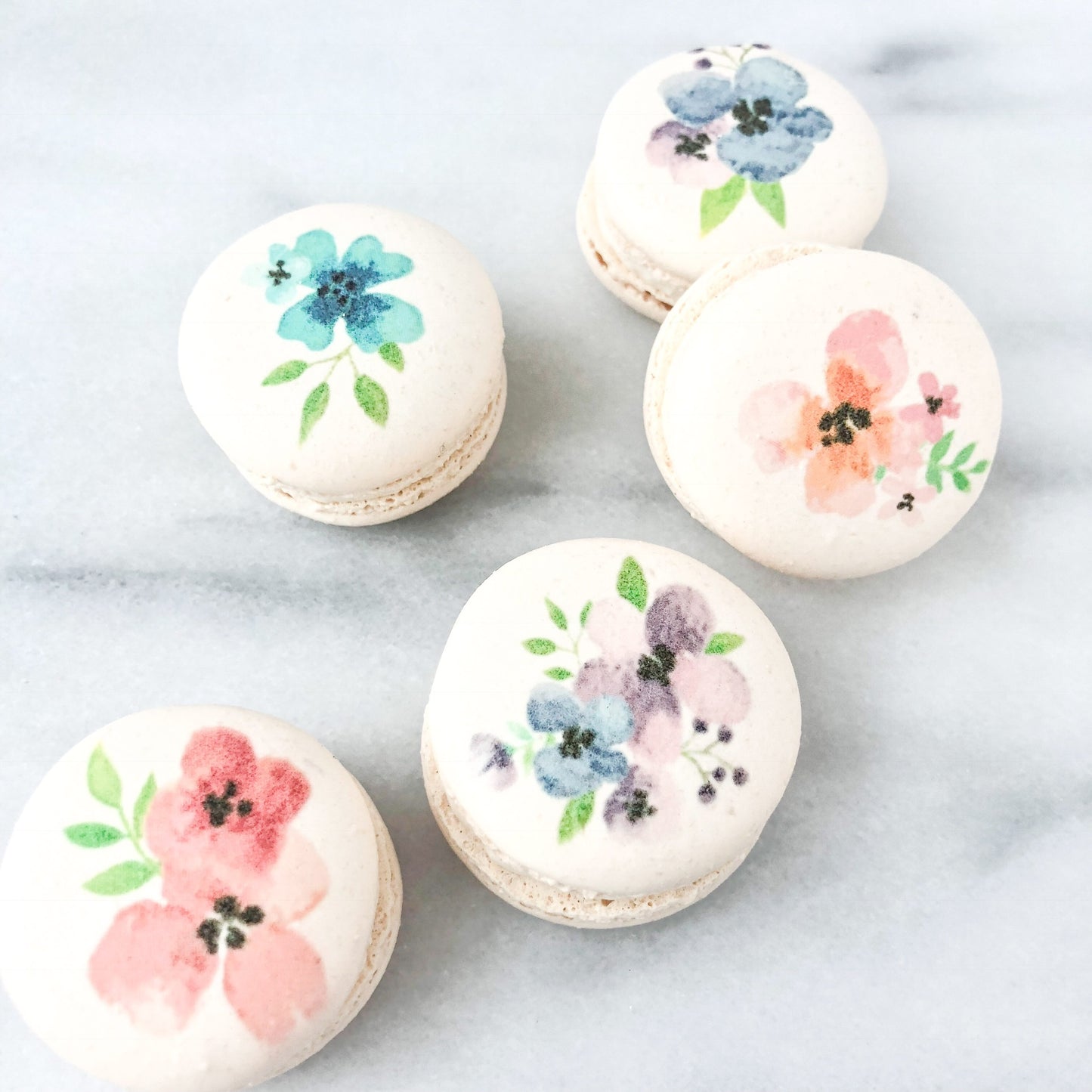 Macarons with Customized Printing