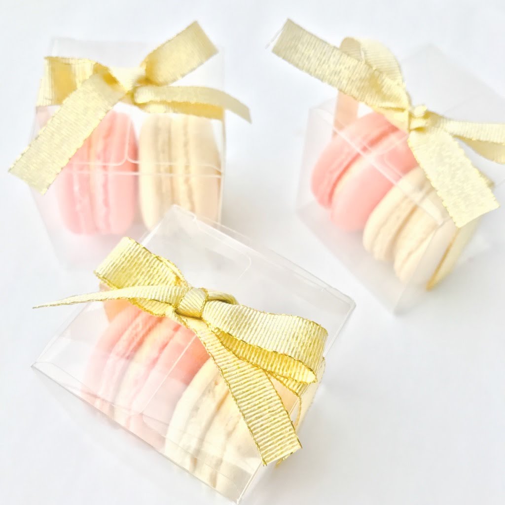 2pcs Macarons (Classic Flavour) | Elegant Door Gift for Special Event