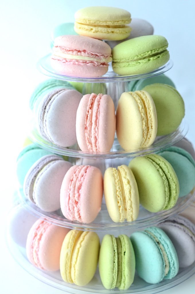 4 Tier Tower (40 pcs Macaron) | Includes Free Tower | Simple Self-Assemble | $80 Nett Only