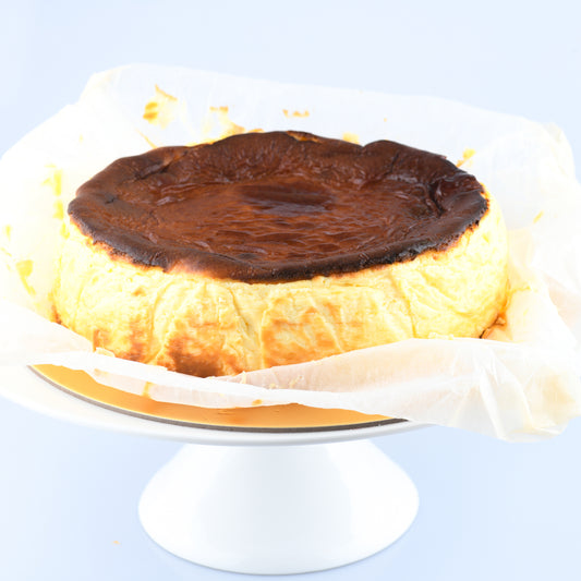 Sugar Free | Keto Friendly | Low Carb | Gluten free | Original Burnt Cheese Cake 18 cm | $65.80 nett