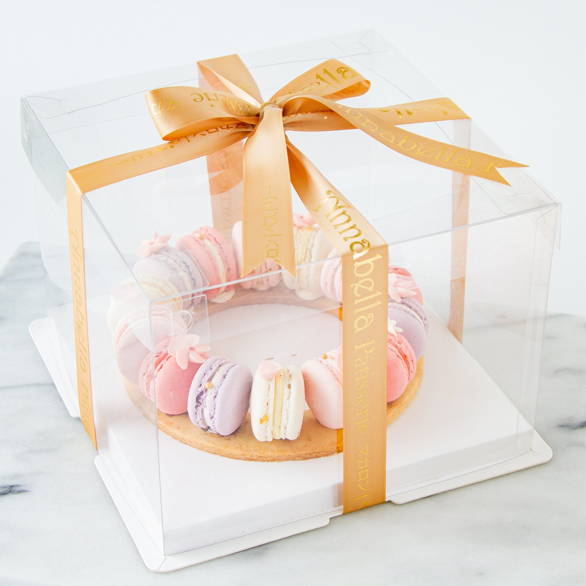 Pretty Pink Macaron Ring (14pcs) nett (Next available date: