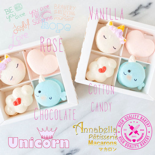 4pcs Unicorn Macaron Gift Box |  50% Off |  1st 100 Orders |  $11.90