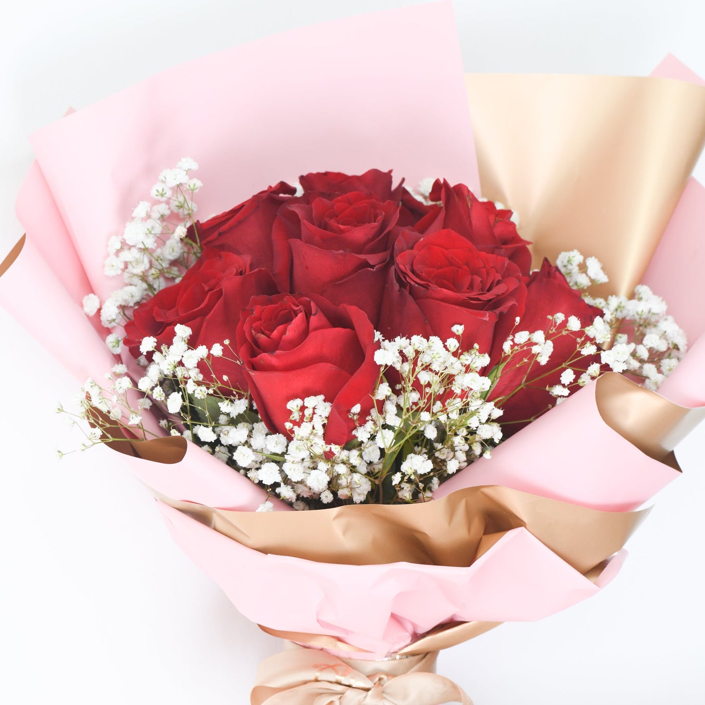 2025 Love In Bloom | Red Rose Bouquet | *Only Available for 13,14,15 Feb* From $38.80 Nett