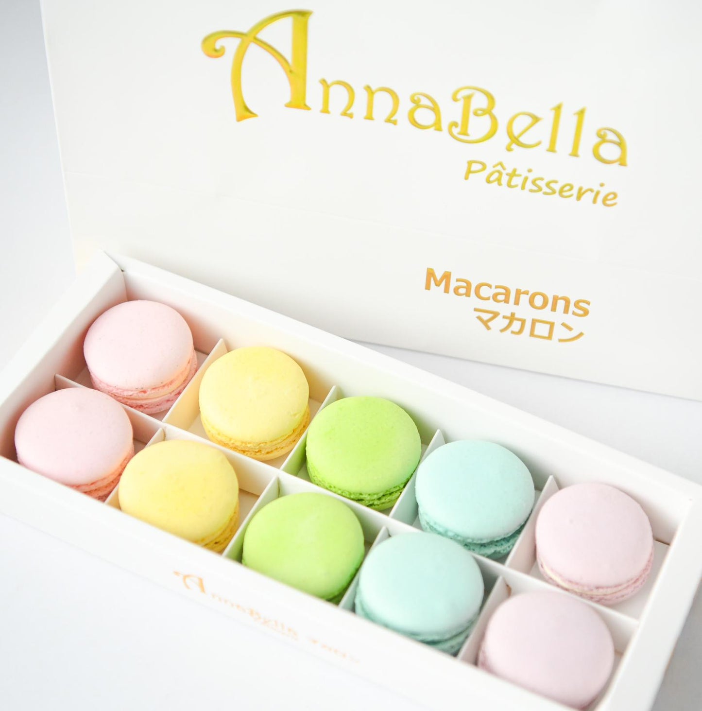 10pcs Classic Macarons (Classic1) in Gift Box and Paper Bag | Perfect Gift Choice