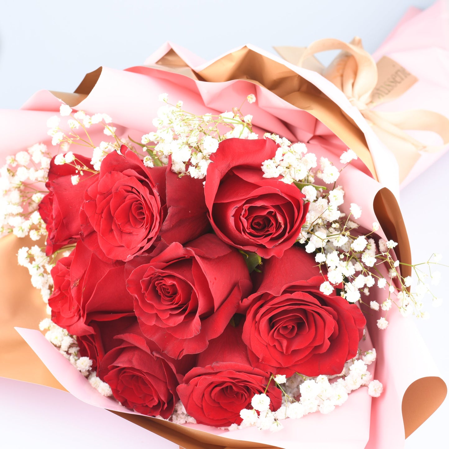 2025 Love In Bloom | Red Rose Bouquet | *Only Available for 13,14,15 Feb* From $38.80 Nett